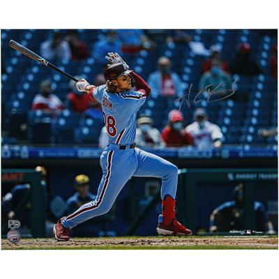 Men's Mitchell & Ness Light Blue Philadelphia Phillies Cooperstown