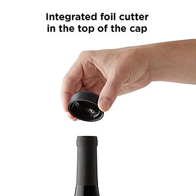 Electric Wine Bottle Opener, Automatic Corkscrew (Silver) 