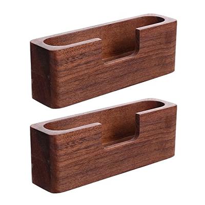  MaxGear Wood Business Cards Holder for Desk Business Card  Display Holder Desktop Stand for Office, Tabletop - Rectangle : Office  Products