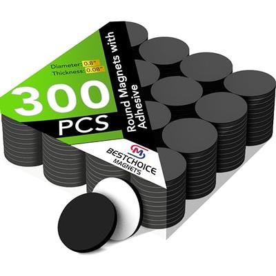 50/100pcs Round Magnetic Discs Flexible Rubber Refrigerator Fridge