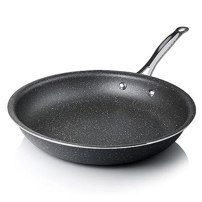MICHELANGELO Frying Pans Set with 100% APEO & PFOA-Free Stone Non Stick  Coating, Granite Skillet Set, Nonstick Skillets 3 Pcs,8/9.5/11 inch