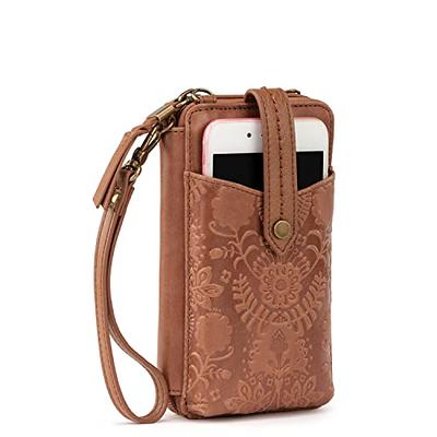 The Sak Silverlake North/South Smartphone Crossbody (Tobacco