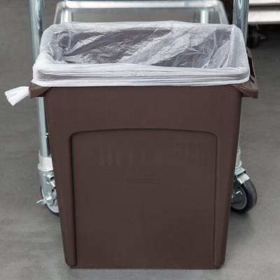 Suncast Commercial Slim Trash Can 23 Gallon Gray (TCN2030)