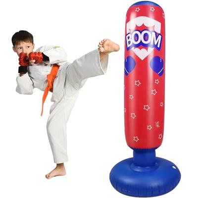 Boxing Sandbag Boxing Hanging Punch Bag with Chains Chain Hook  Handguards for Children 80cm Boy Gifts Christmas Boys Toys,Kids Boxing Set,  Kids Boxing Set, Boxing Sandbag Boxing Hanging PunBoxin 