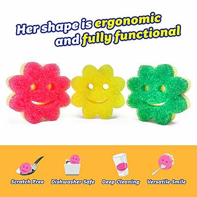 Scrub Daddy Sponge Set - Scrub Mommy Power Flower Dual- Sided