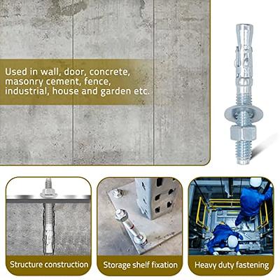 1/2 x 3 Eyebolt Concrete Screw Anchor - Zinc