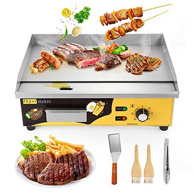 Electric Griddle Portable Flat Top Outdoor Cooking BBQ Grill Table Stove  3000W