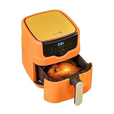 Air Fryers Household Large Capacity Fryer Intelligent Oil-Free Electric  Fryer Automatic French Fries Machine 4.5L Large Capacity Smart Touch (Color  : Orange, Size : 24 * 35.5 * 29.5cm) - Yahoo Shopping