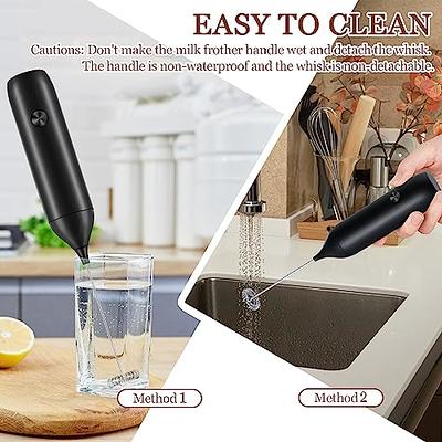 Handheld Milk Frother Electric Coffee Frother 500mAh USB-C