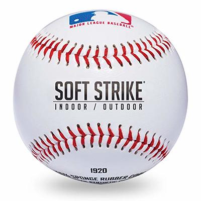 Franklin Sports 30 Club Baseball Teeball - Soft Strike - 30 Club Logo Ball  (All Teams) - Soft Core - MLB Official Licensed Product