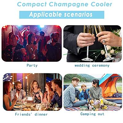 5.1Cu.Ft Soda or Beer Small Wine or Champagne Cooler Low Noise Transparent  Glass Door with a Lock LED Light - 24inch - Yahoo Shopping