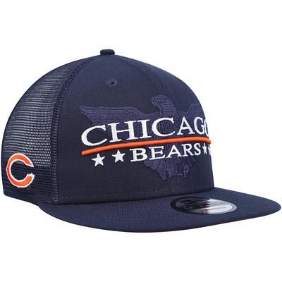 Men's New Era Navy Chicago Bears Bear Head The League 9FORTY Adjustable Hat