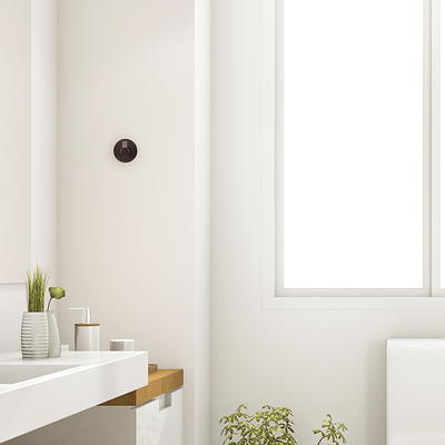 Volkano Glow Double Towel Hook - Matte Black - Wayfair Canada