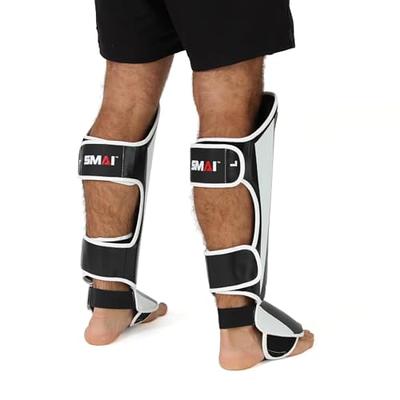 SMAI Essentials Muay Thai Shin Guards - MMA Instep Leg Pads