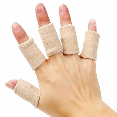 14 Pcs Silicone Finger Protectors Gel Finger Cots Finger Guard for Trigger  Finger Finger Arthritis Finger Cracking Blisters Eczema and Other Finger  Pain Relief 14 Pcs Beige