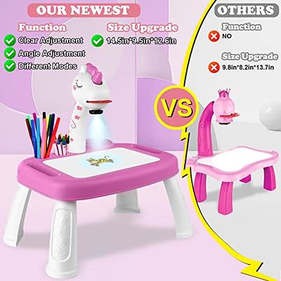 Led Projector Drawing Table Toys Kids Painting