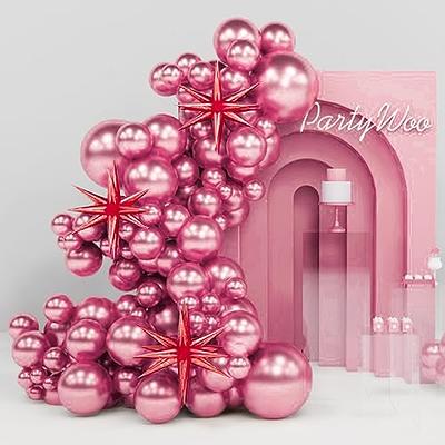 PartyWoo Metallic Dark Pink Balloons, 130 pcs 22 Inch Star Balloons and  Dark Pink Balloons Different Sizes Pack of 18 Inch 12 Inch 10 Inch 5 Inch  for Balloon Garland Balloon Arch as Party Decorations - Yahoo Shopping