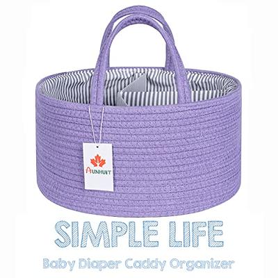XL Baby Diaper Caddy Organizer - Heavy Duty Portable Diaper