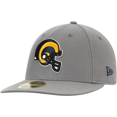 Men's New Era Cream Los Angeles Rams Retro 59FIFTY Fitted Hat