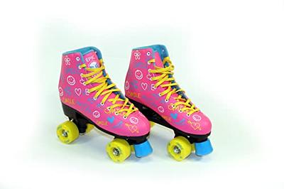 Epic Skates Princess Quad Roller Skates White/Purple Youth 1