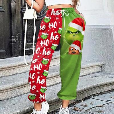 Christmas Pants Women's Joggers Pants Casual Soft Sweatpants