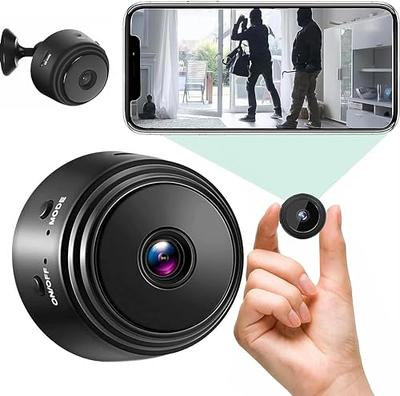  Hidden Spy Camera WiFi Mini Wireless Small Cameras Home  Security Nanny Cam Security Camera Indoor Outdoor 1080P HD Camera,Smart  Camera Surveillance Camera No Need WIFI Camera Body Dog Room Camera 