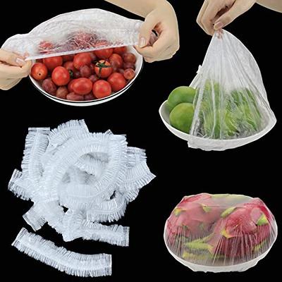 Fresh Keeping Bags 200pcs with Elastic Shrinkable Food Storage Covers for  Kitchen Bowl/Plates - Yahoo Shopping