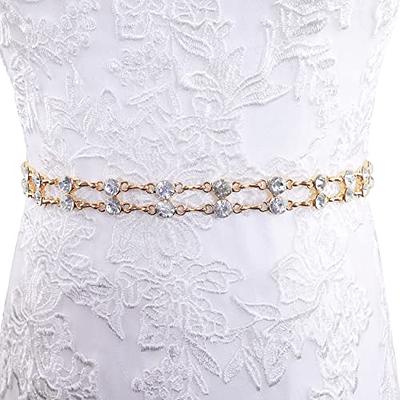 fan&louis gold waist chain belt for women