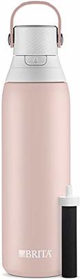 Brita Water Bottle Filter, Premium Water Bottle Replacement Filters, BPA  Free, 3 Count & Stainless Steel Water Filter Bottle, 20 Ounce, Rose, 1  Count - Yahoo Shopping