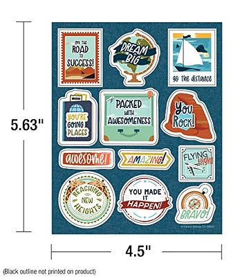 Carson Dellosa Let's Explore Motivational Sticker Pack, 72 Inspirational  Stickers for School Supplies, Test, Game, Incentive Chart, and Classroom  Prizes, Positive Affirmation Stickers (6 Sheets) - Yahoo Shopping
