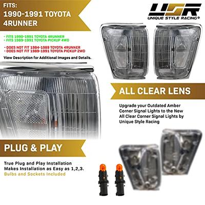 USR DEPO 90-91 4Runner Corner Lights - Front Turn Signal Lamp Set