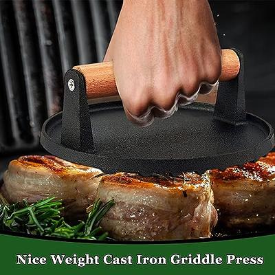 4PCS Griddle Accessories for Blackstone, 12-Inch Melting Dome with Cast Iron  Smash Burger Press for Flat Top Hibachi Grill Outdoor Indoor Cooking -  Yahoo Shopping
