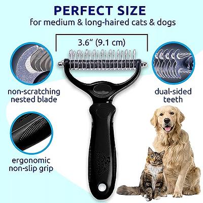  Pat Your Pet Deshedding Brush - Double-Sided Undercoat