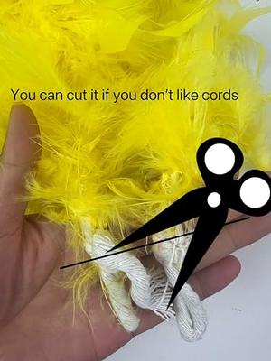 Adult-Women's Yellow Feather Boa Yellow | Halloween Store | Costume AC