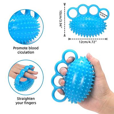 FMELAH 3 Resistance Levels Physical Therapy Hand Exercise Ball Stress  Relief Balls Set Squeeze Balls Kits for Hand Finger Wrist Muscles Arthritis  Hand