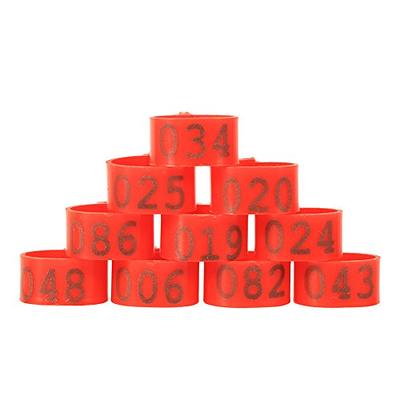 ZBands Numbered Poultry Leg Bands