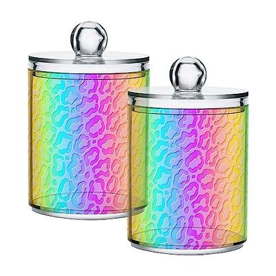 Clear Iridescent Storage Bin