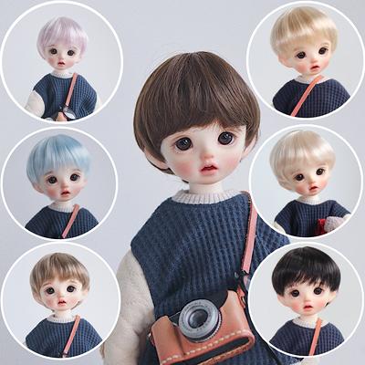 Short Wig Boy Doll Wigs Soft Silk Bjd For 1/3 1/4 1/6 1/8 & Blyth  Accessories, Custom Hair - Yahoo Shopping