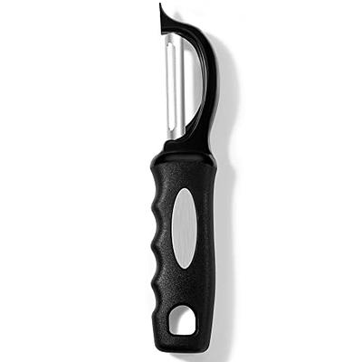 Farberware Professional Euro Peeler with Stainless Steel Blade in Black 