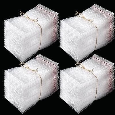 200 PCS Clear Bubble Pouches Bags 4x6 inch, Protective Bubble Pouch, Double  Walled Flush Cut Thickening Shockproof Foam Wrap Bags for Cushioning