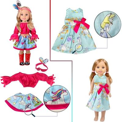  ReeRaa 20 pcs 18 inch Doll Clothes and Accessories for