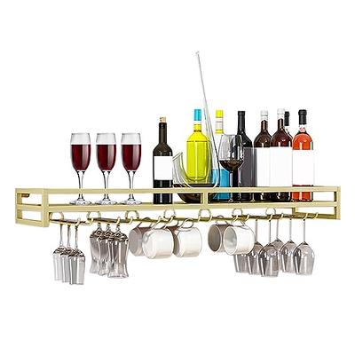 Generic European Simple Modern Wine Rack Wine Rack Metal Wine Glass Holder,  Wine Glass Holder, Wine Glass Holder Wine Rack Kitchen Decoration)/40Cm