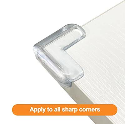 HOMREALM Baby Proofing 12 Pack Corner Guards Furniture Corner & Edge Safety  Bumpers Corner Covers Protectors Baby Proof Bumper & Cushion to Cover Sharp  Furniture & Table Edges (L Shape) - Yahoo Shopping