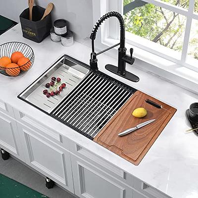 18 Black Cutting Board - Workstation Sink Accessory - (LCB18-BL