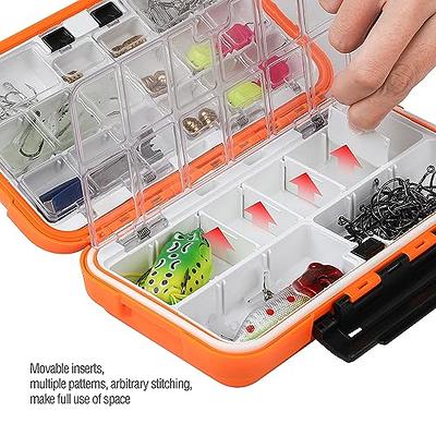 Waterproof Fishing Tackle Box,Double-Sided Bait Lure Box,Fishing