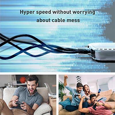 UGREEN Cat 8 Ethernet Cable Cat8 RJ45 Network LAN Cord High Speed  Compatible for Gaming PS5 PS4 Xbox One PS3 Modem Router PC Mac Laptop 6FT 
