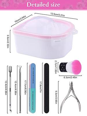  Beavorty 3 Sets Nail Art Storage Box transparent nail