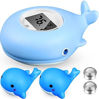 Pircaath Baby Bath Thermometer Floating Toy, Digital Bath