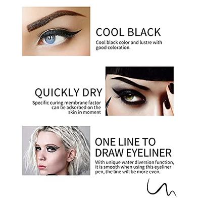 evpct 6Pcs White Glitter Eyeliner Pencils Set delineadores de colores para  ojos lapiz negro a prueba de agua Black Silver Blue Red Brown Metallic  Colorful Liquid Eye Liners Waterproof - Yahoo Shopping