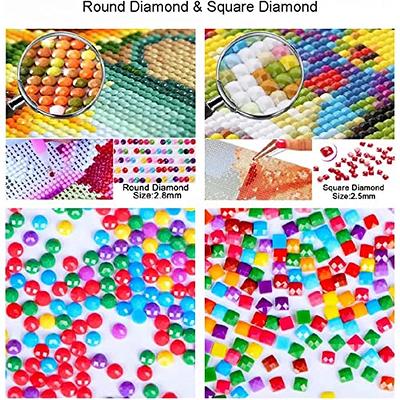 YSUNETER Diamond Painting Kits for Kids - 4 Pack DIY 5D Full Drill Diamond Art Kits for Kids Beginners, Children Round Crysta